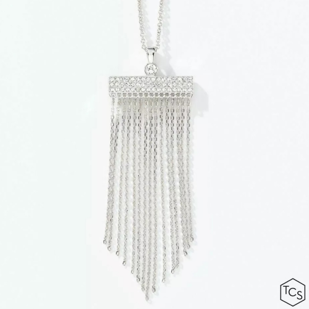 Touchstone Crystal by Swarovski the Fringe Pendant